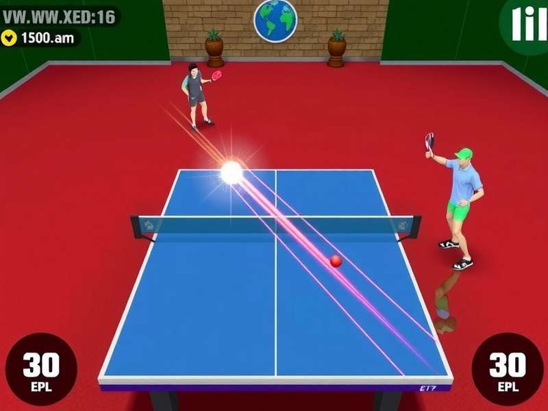 Power Ping Pong Pro Gameplay Screenshot